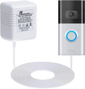 ChooKaChoo 24V doorbell transformer adapter powering Ring devices.