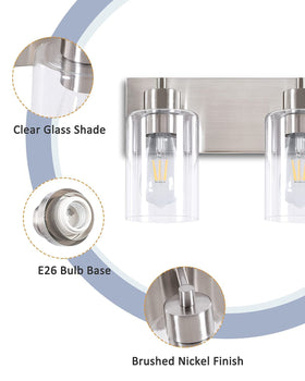 Chosenior brushed-nickel finish closeup highlights sleek, corrosion-resistant design.