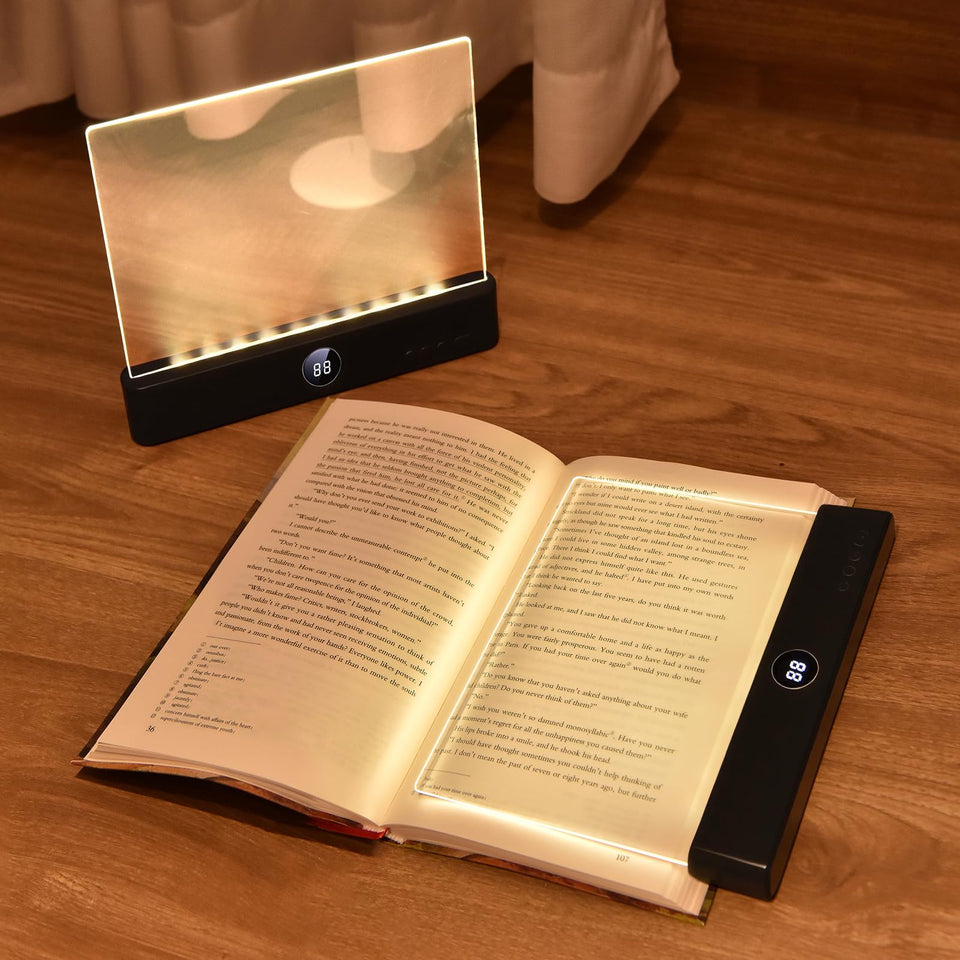 Choudao Tech LED 2-in-1 front view lights pages clearly without glare