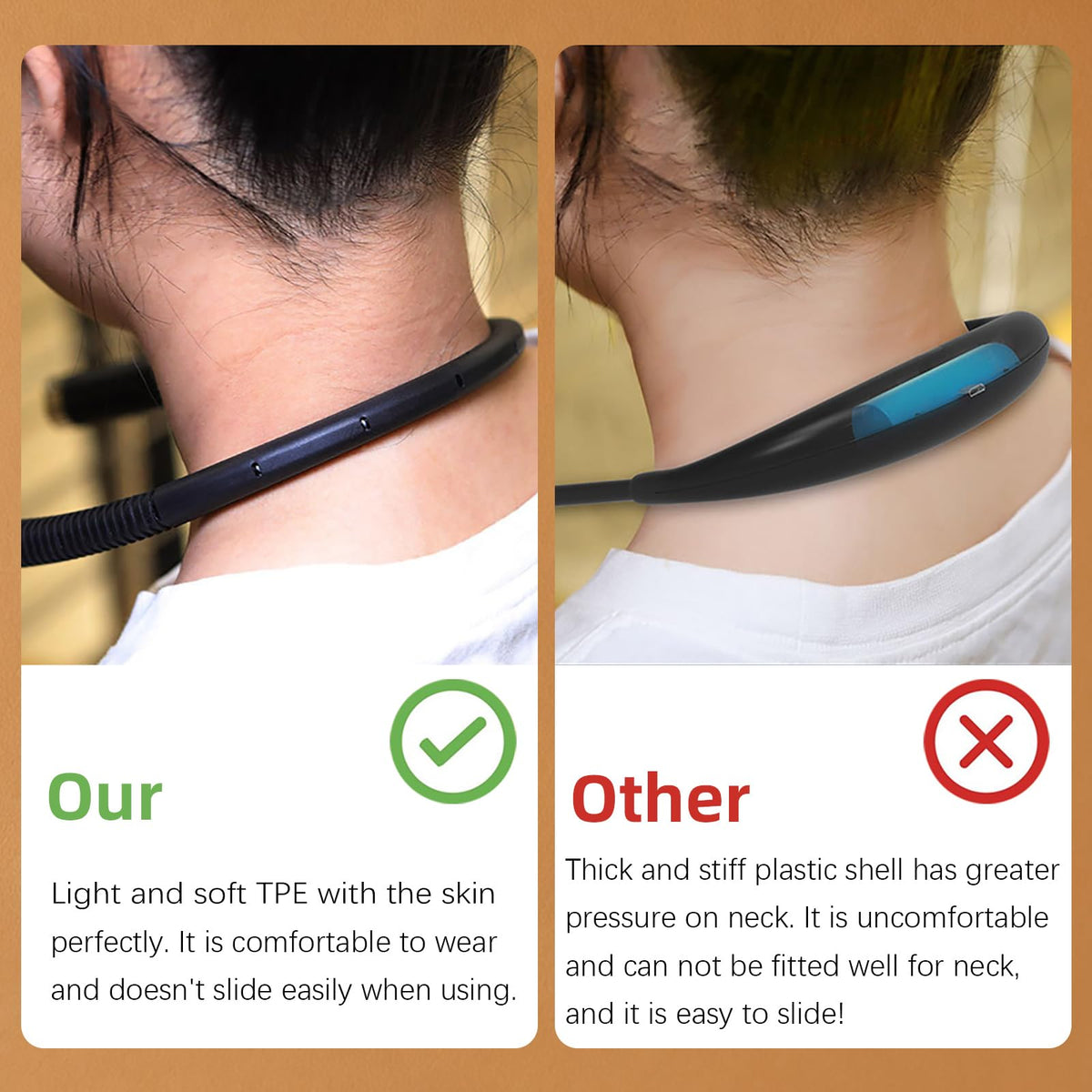 Choudao Tech neck light bed reading setup with soft glow.