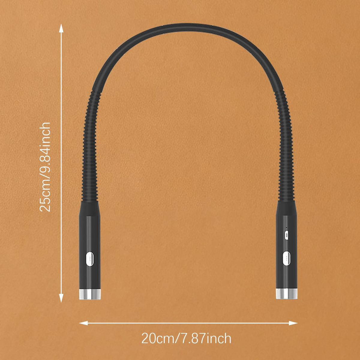 Choudao Tech neck light dual controls left right for tailored lighting.