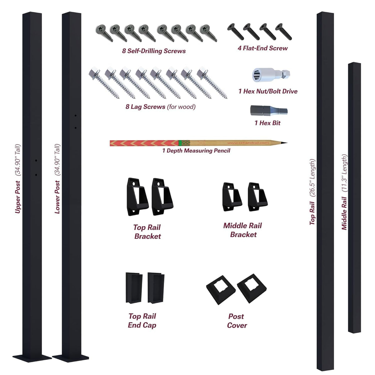 CHR CR enclosed brackets prevent water intrusion and rust