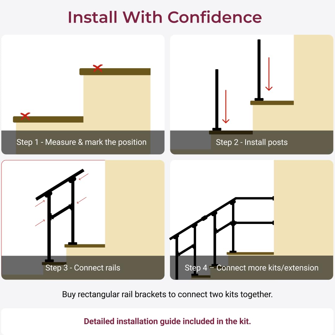 CHR CR Fence top rail connectors enable seamless, longer runs