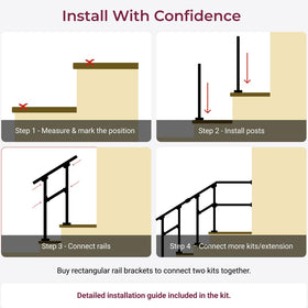CHR CR Fence top rail connectors enable seamless, longer runs