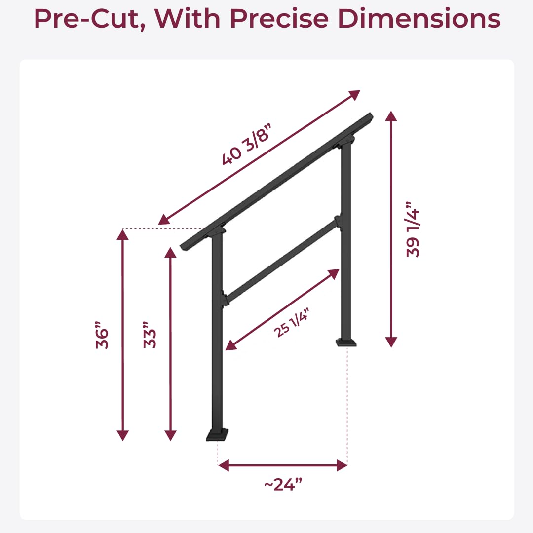 CHR CR Fence and Rail indoor-stair-handrail adds modern style with reliable grip.