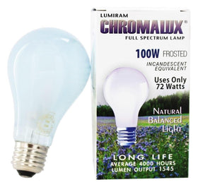 Chromalux HPC-67531 frosted full-spectrum bulb for general lighting