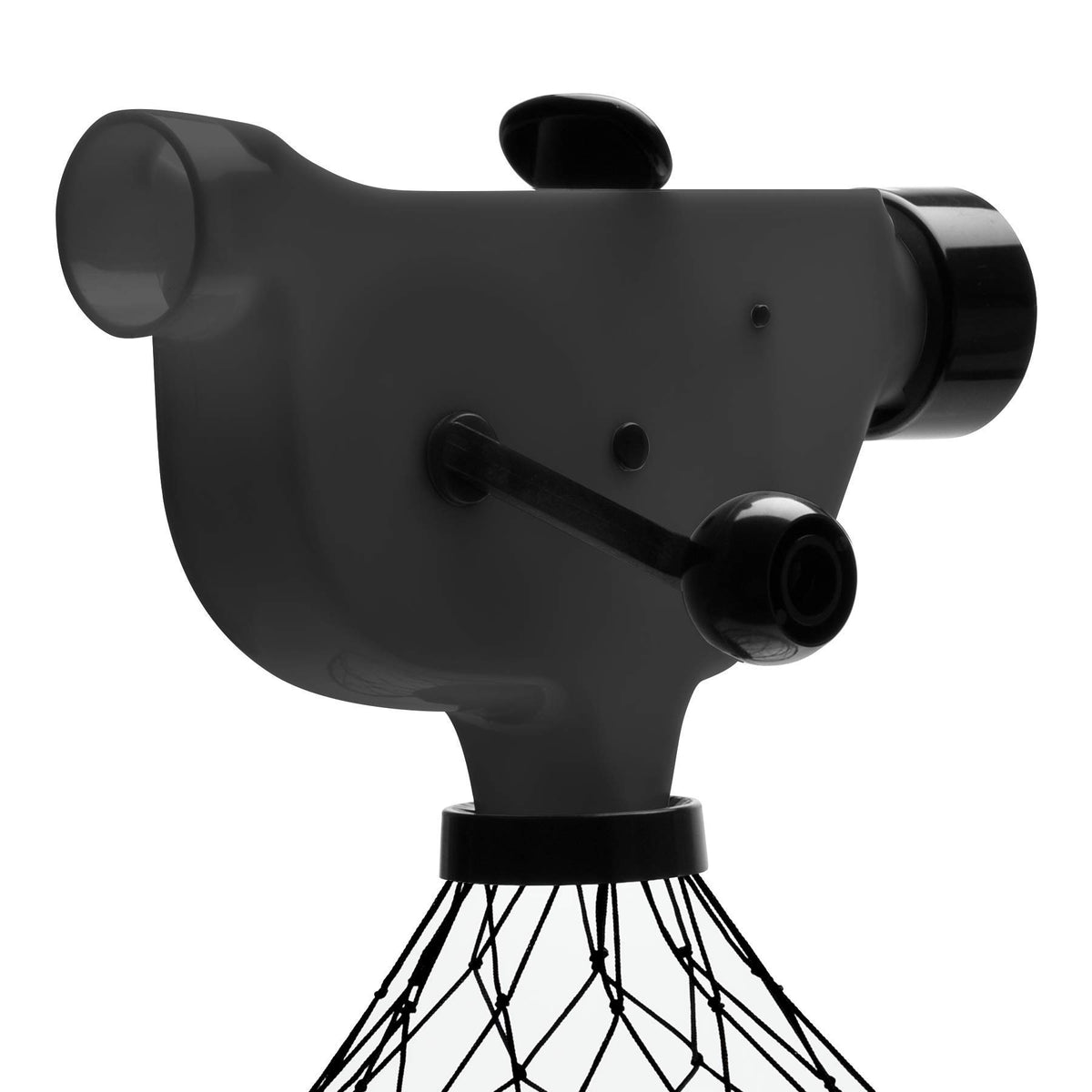 Chromex swivel bracket offers flexible cord routing between spaces.