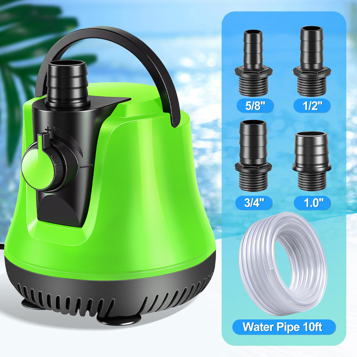 Chsuiwe submersible water pump compact design for on the go use