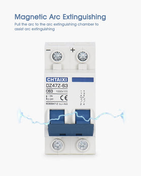 CHTAIXI arc-extinguishing DC breaker supports safer switching