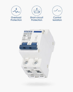 CHTAIXI fast-trip DC breaker minimizes short-circuit risk