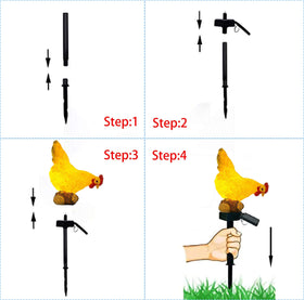 CHUANGFENG charming gift chicken light for birthdays and housewarming.