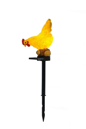 CHUANGFENG cute chicken decor for front yard flower bed.