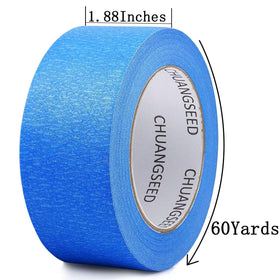 CHUANGSEED tape is removable up to 14 days without damaging paint.