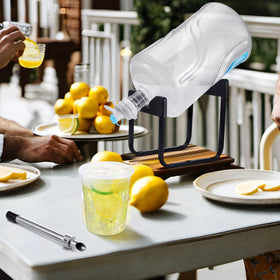 Chunful straw puncher piercing cups for easy straw insertion