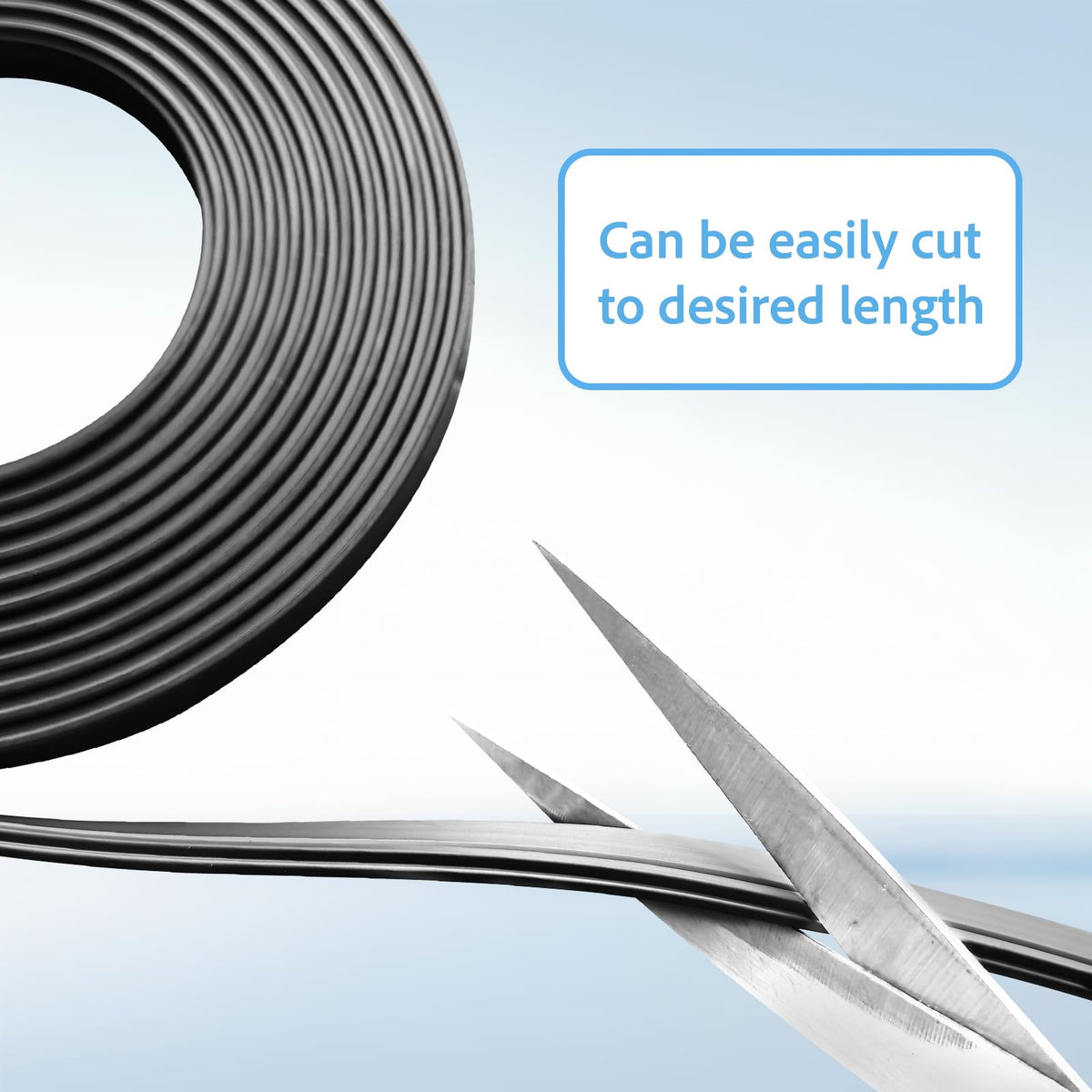 CHUNNIAO 13-foot magnetic strip offering long-lasting flexibility for custom door fits.