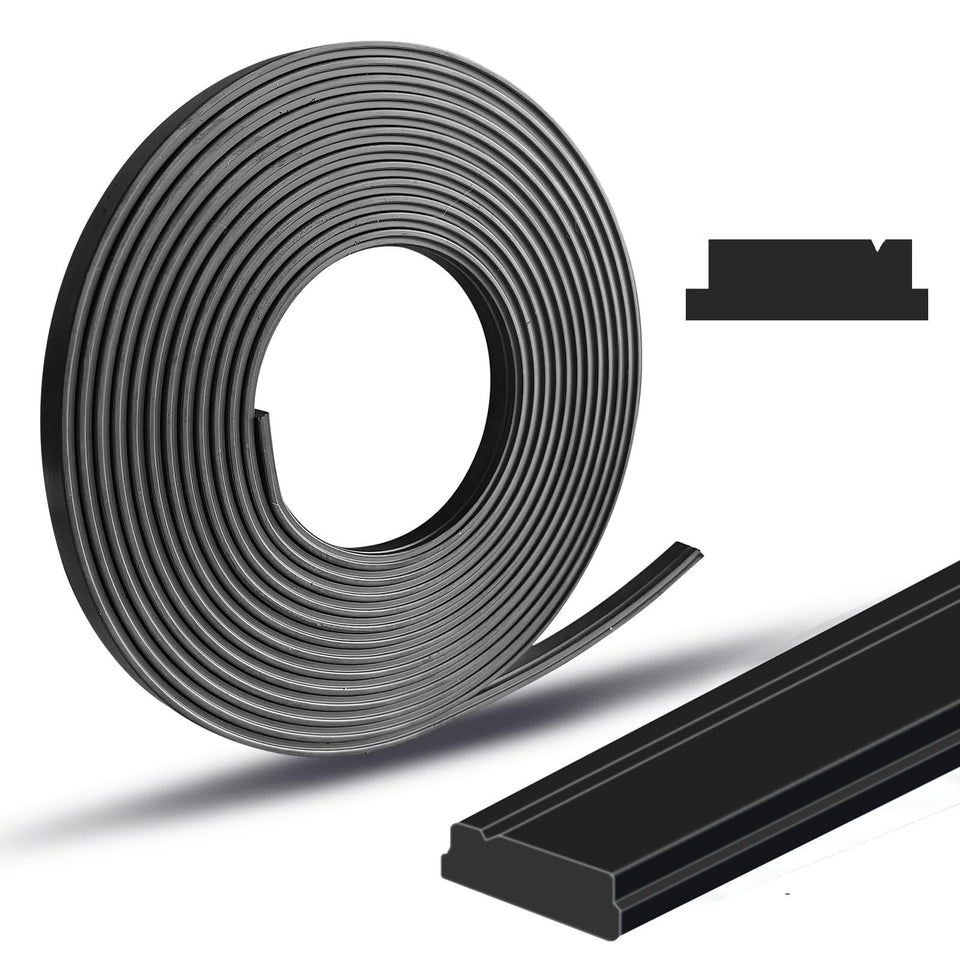 CHUNNIAO magnetic strip for shower door—3/8 inch width, reliable seal for framed glass.