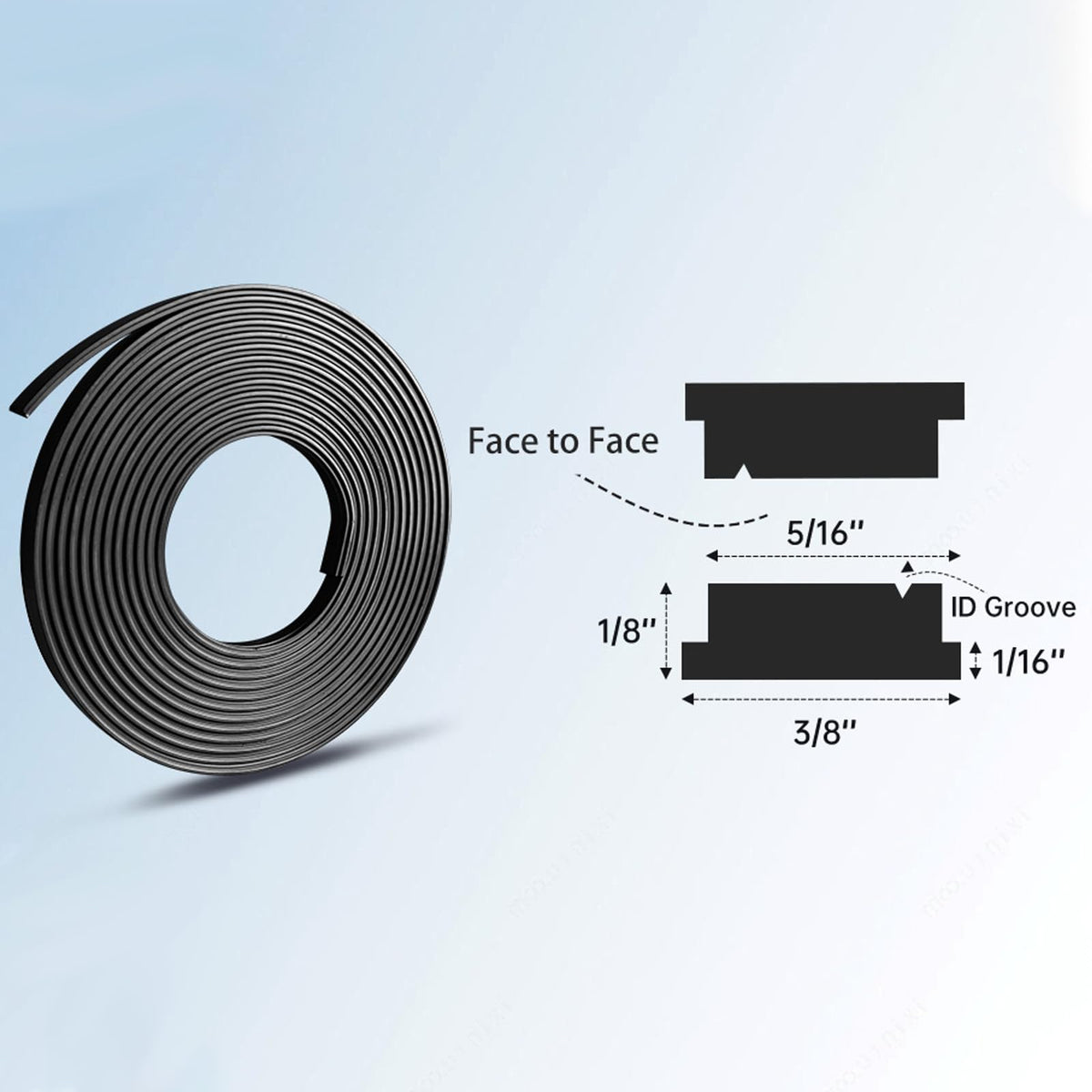 CHUNNIAO waterproof seal provides durability against shower spray on glass doors.