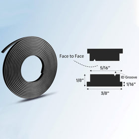 CHUNNIAO waterproof seal provides durability against shower spray on glass doors.