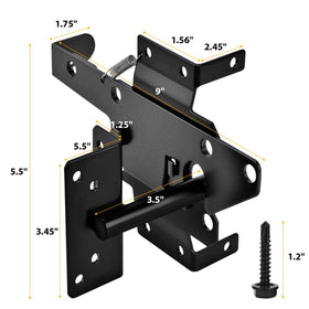 CHXLQQX latch kit includes keeper for quick fence installation