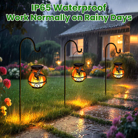 CHYGRON anti-rust coating protects lanterns in wet weather outdoors.