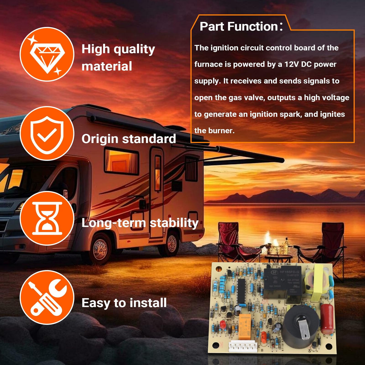 CHYKUANG high-quality ignition board materials ensure durable performance.