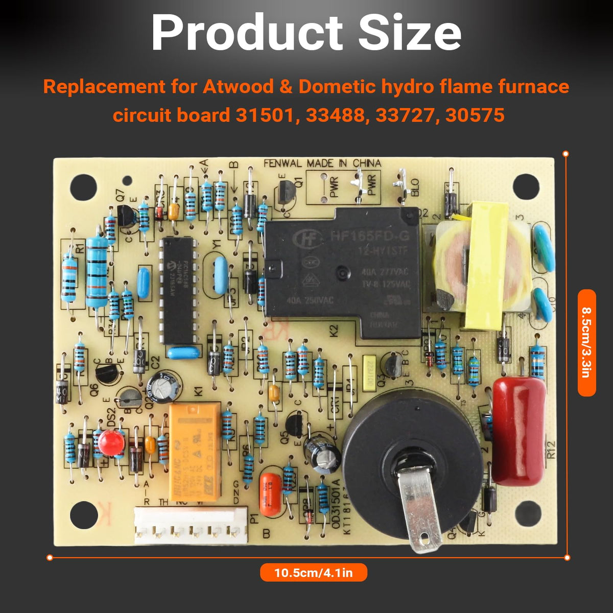 CHYKUANG installation-ready ignition board simplifies RV upgrades.