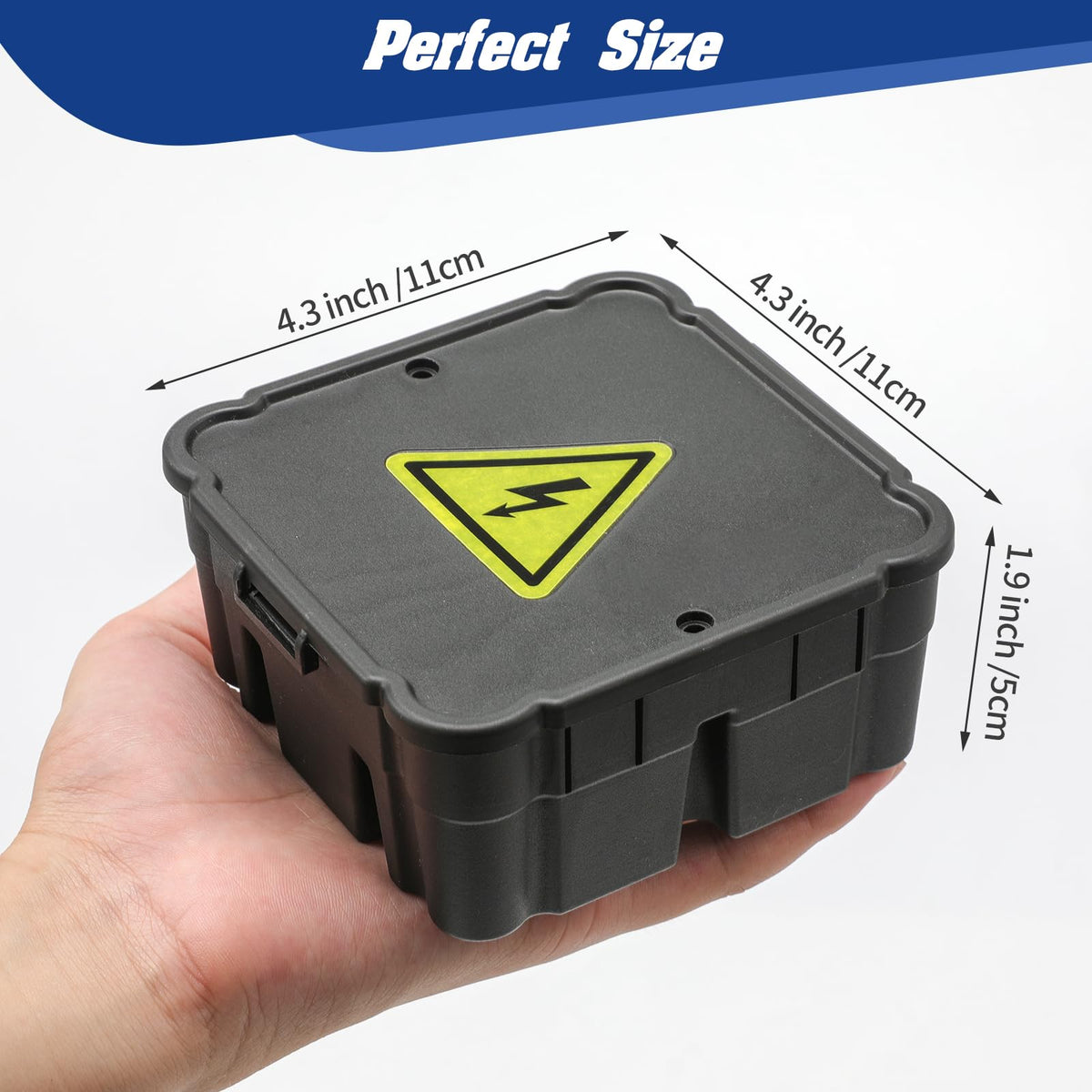 CICHKELY anti-electric shock signs to remind users during installation.