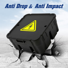 CICHKELY flame-retardant V0 junction box provides enhanced safety for indoor wiring.