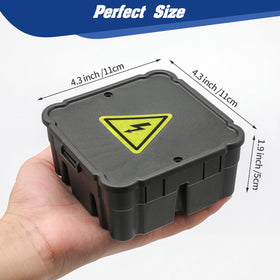 CICHKELY junction box safety warning sign helps prevent accidental contact