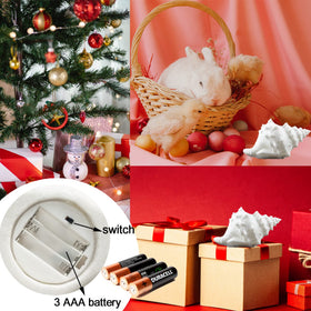 CICINY nursery night light provides gentle illumination during midnight feeds.