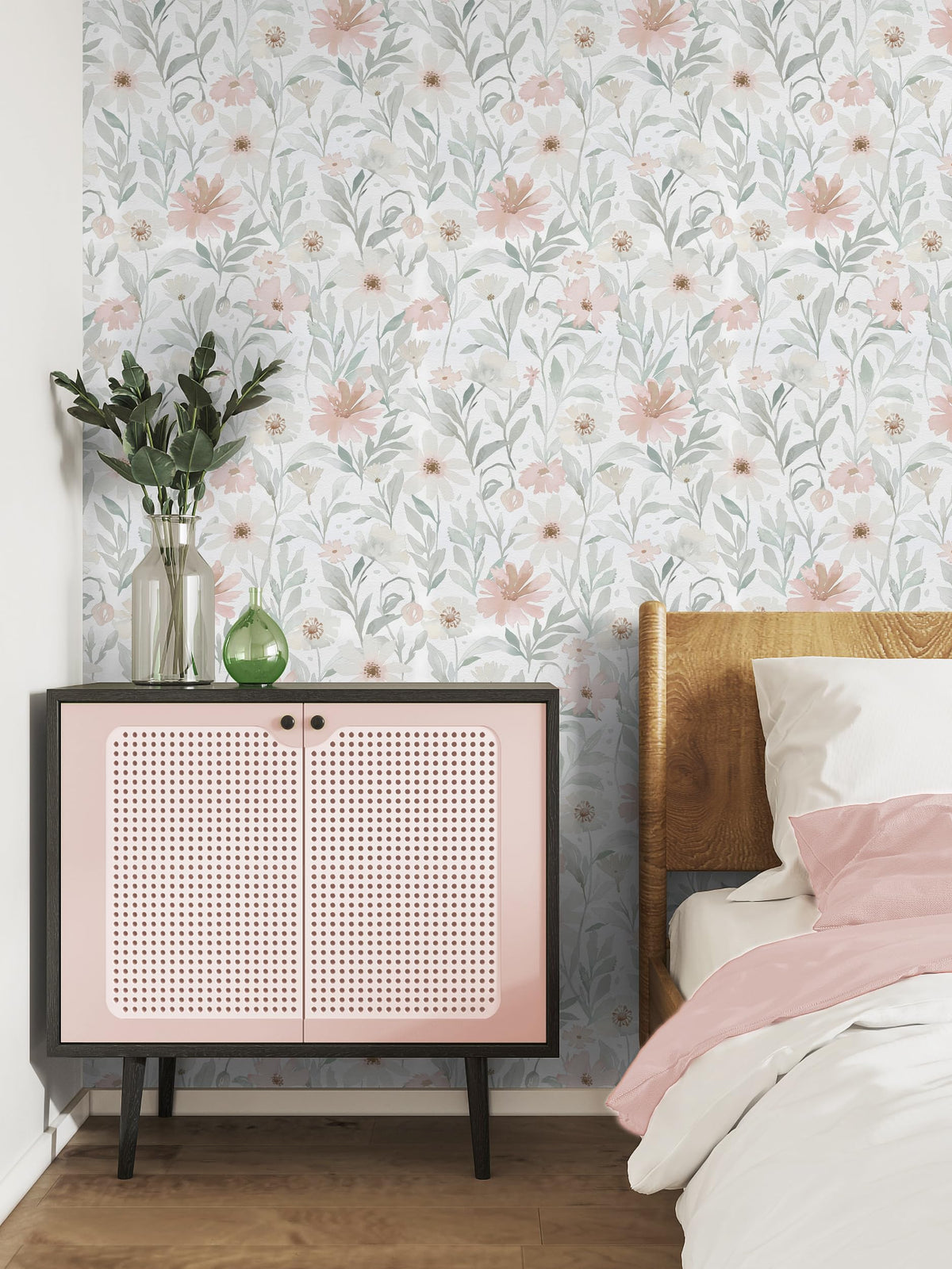 CiCiwind eco-friendly vinyl resin wallpaper resists stains and maintains look