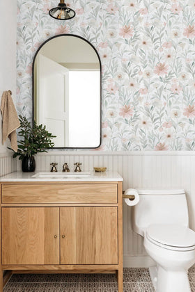 CiCiwind green leaves pattern wallpaper brings nature-inspired calm to spaces