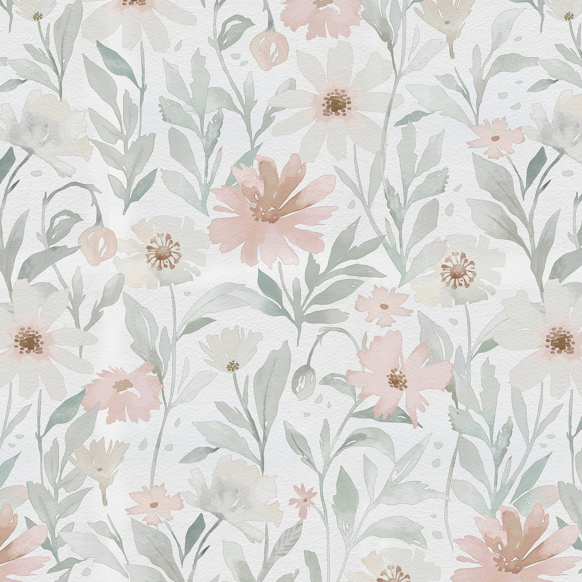 CiCiwind pink floral wallpaper for bedroom with easy peel-and-stick application