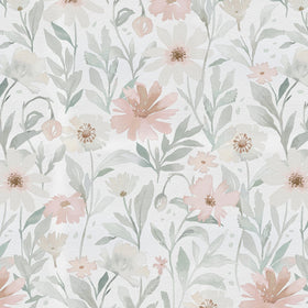 CiCiwind pink floral wallpaper for bedroom with easy peel-and-stick application