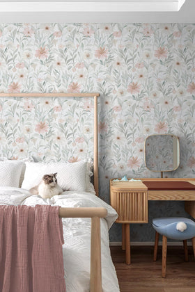 CiCiwind waterproof removable wallpaper ideal for bathrooms with mess-free removal