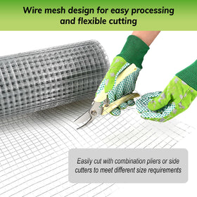 Cieex chicken coop fencing setup demonstrating sturdy and flexible mesh for poultry containment.