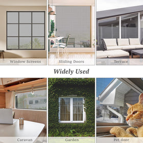 Cieex window screen repair kit pet-resistant mesh blocks insects