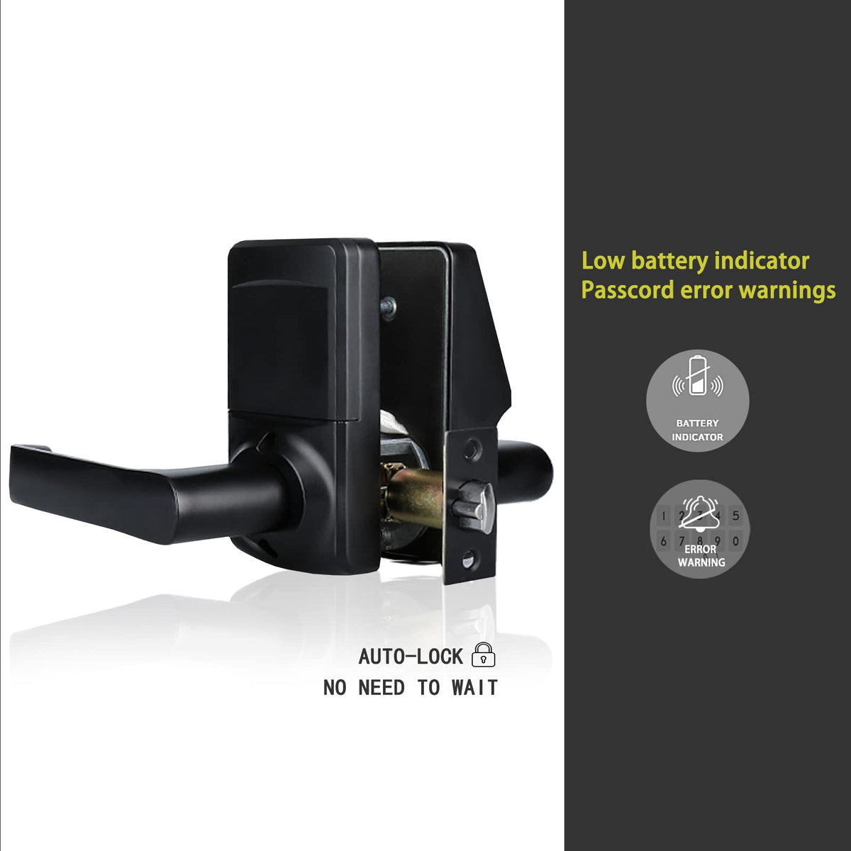 Cielsa Dawn anti-peep password keypad for discreet entry
