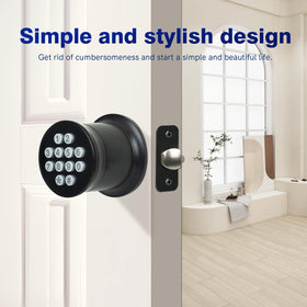 Cielsa Dawn exterior door lock with keypad ready for quick access to your space.