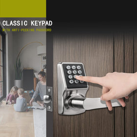 IP65 waterproof design on Cielsa Dawn door lock protects against weather