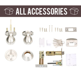 Cielsa Dawn keyed-alike exit lock set with matching keys for convenience