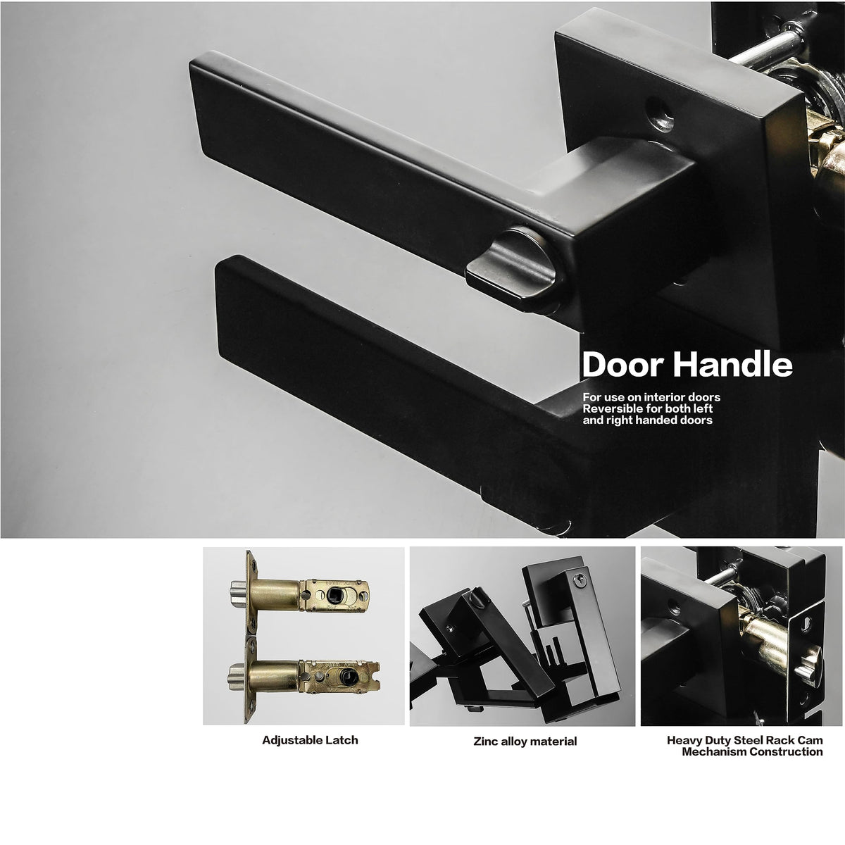 Cielsa Dawn matte black finish highlights modern entry security hardware.