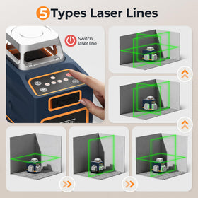 CIGMAN laser level ip54-durability keeps dust and water at bay on site