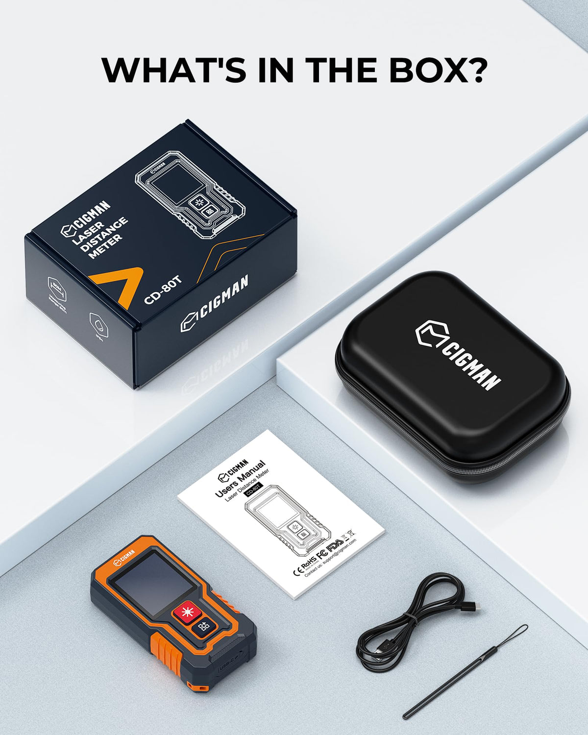 CIGMAN storage case keeps the tool protected and ready