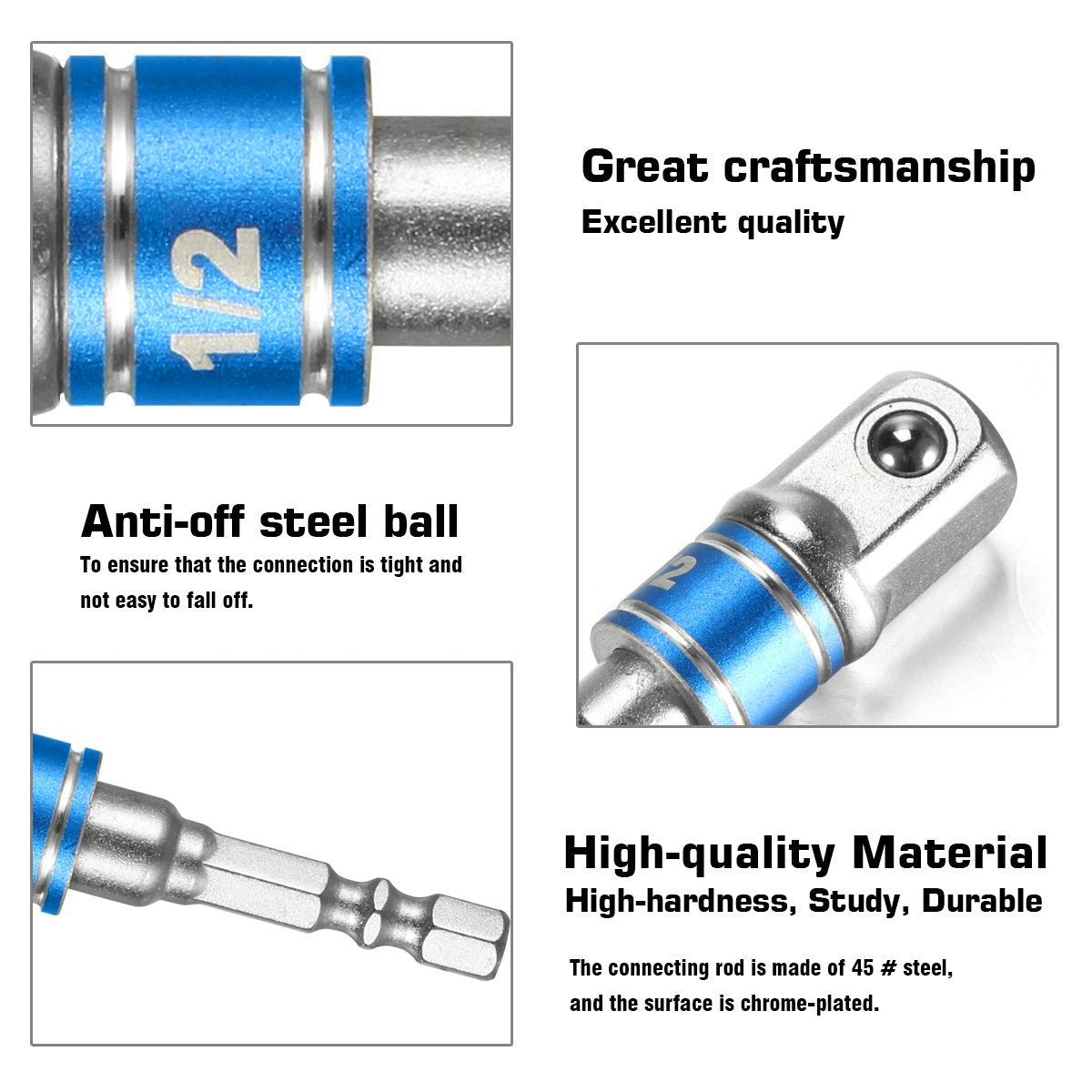 CIGOTU chrome vanadium steel construction for durable torque