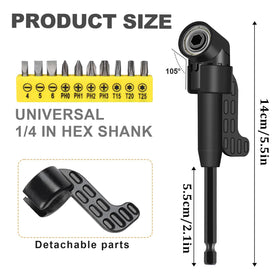 CIGOTU 360° rotatable socket adapter in use for versatile access.