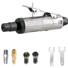 CILEONBE 1/4-inch air die grinder front view for tight-space power