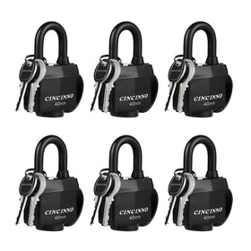 CINCINNO weatherproof padlock outer body protects against the elements for outdoor use