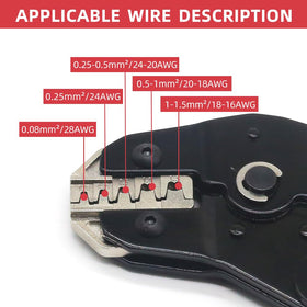 CINLIN SN-68B handles open-barrel terminals for sturdy connections.