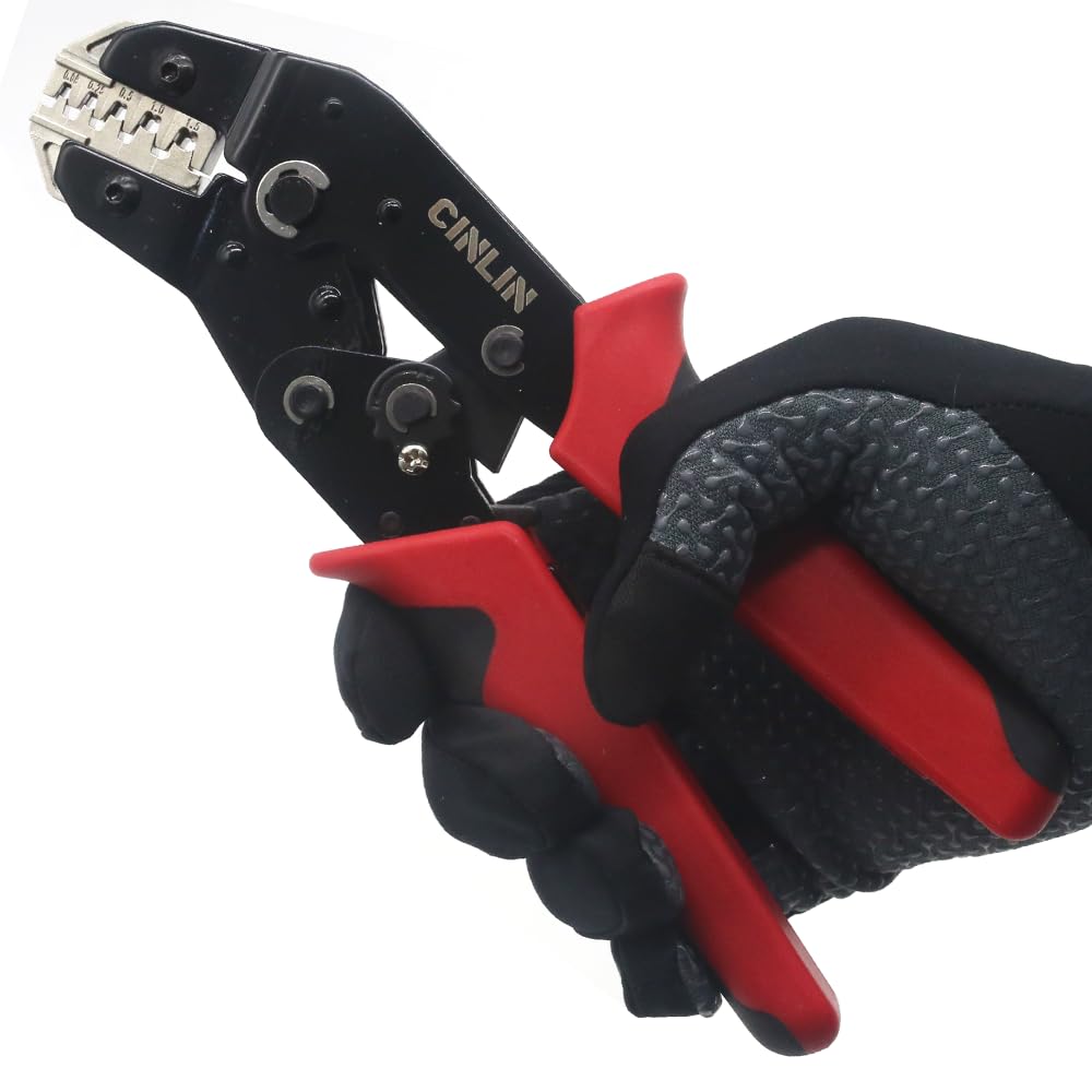 CINLIN SN-68B release lever speeds quick, safe uncrimping.